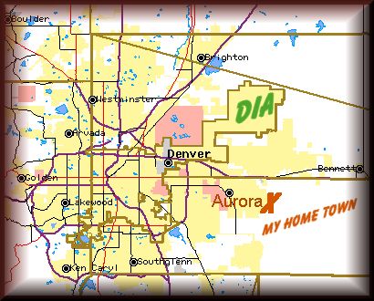 Denver City Map